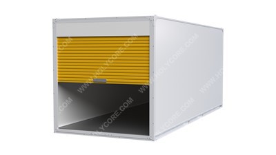 Personnalisé meyè kalite pòtab depo bwat yo te fè de FRP/CFRT PP Honeycomb Panel